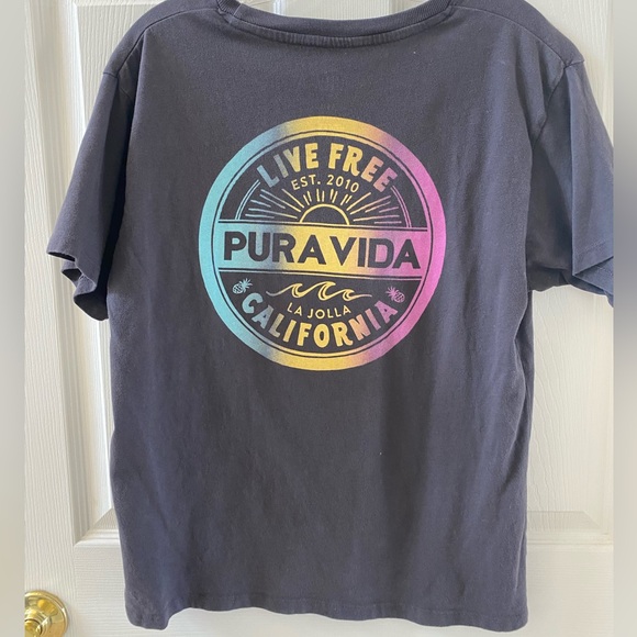 Pura Vida Live Free Tee - xs - Picture 3 of 6